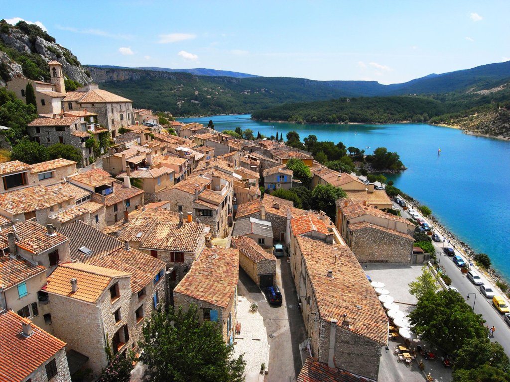 Le Lac Ste Croix et ses villages